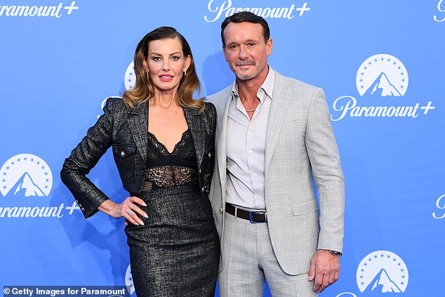 The singer also revealed that his wife Faith has undergone surgeries of her own and expressed, 'My wife has gone through quite a few surgeries. She's had five neck surgeries and hand surgery'; seen in 2022 in London