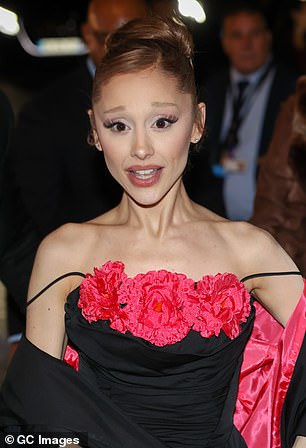 Sweeping her tresses into a bun the stunner accented her beauty with glam makeup and added extra height to her frame with pointed heels