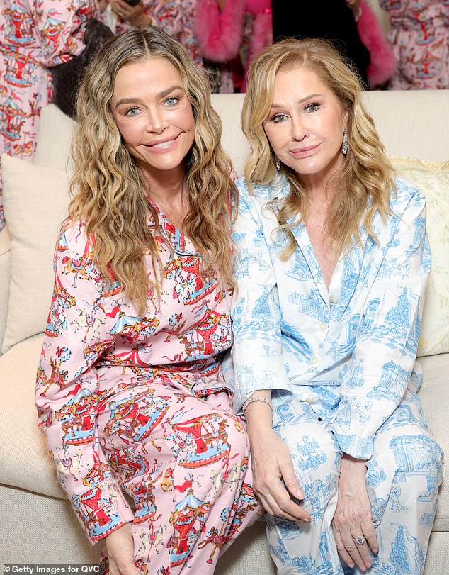 Richards with former RHOBH costar Kathy Hilton at her Pajama Party Presented by QVC on November 4 in Los Angeles
