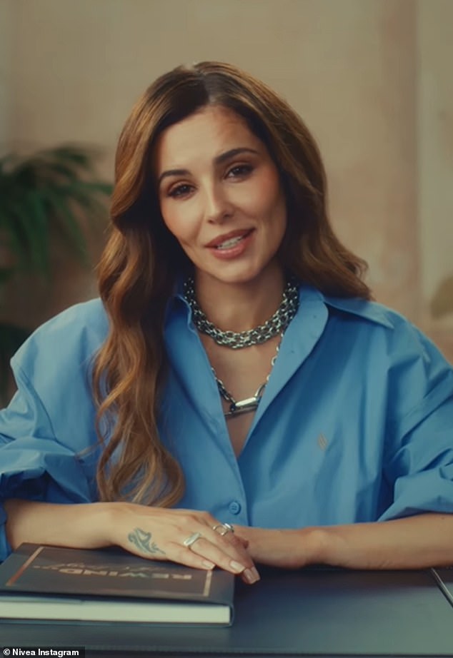 In the her new campaign with the skincare giant, Cheryl showcased her age-defying skin in a clip littered with nods to her career over the years