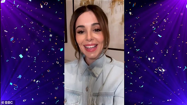 Cheryl also featured in a recent Strictly episode after she sent contestant Vicky Pattison a good luck message