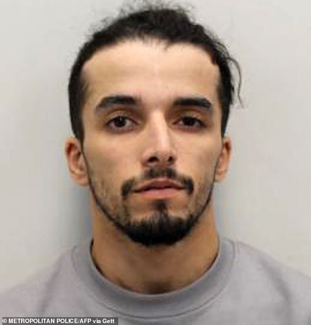 Kaddour-Cherif had been serving a sentence at HMP Wandsworth for trespass with intent to steal. He has a past conviction for indecent exposure