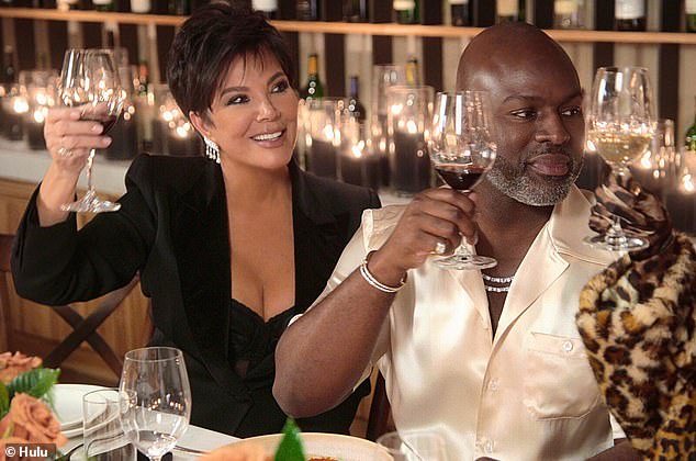 Four years into their relationship, Kris said she was unlikely to marry again 'based on my past,' meaning her divorces from her first two husbands