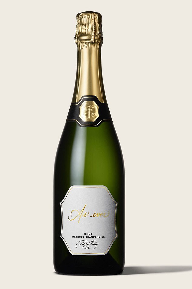 A bottle of the Duchess of Sussex's 'As Ever' brut champagne, Napa Valley 2021