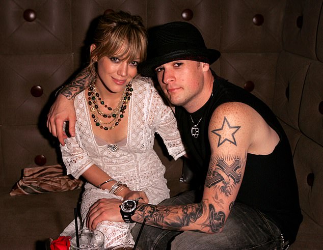 Duff, now 38, dated Good Charlotte frontman Joel Madden, 46, when she was 16 and he was 25