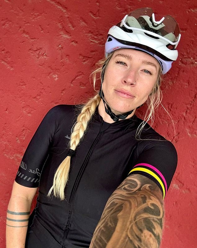 Ms Knott is also the former social media manager for media company WED¿ Inc, which was founded by cycling legend and drugs cheat Lance Armstrong