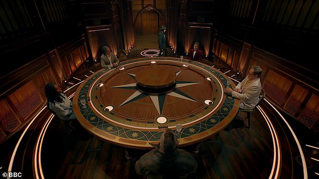 Thursday's episode saw Traitors Alan Carr, 49, and Cat Burns, 25, go head-to-head against Faithfuls Joe Marler, 35, David Olusoga, 55, and Nick Mohammed, 45,