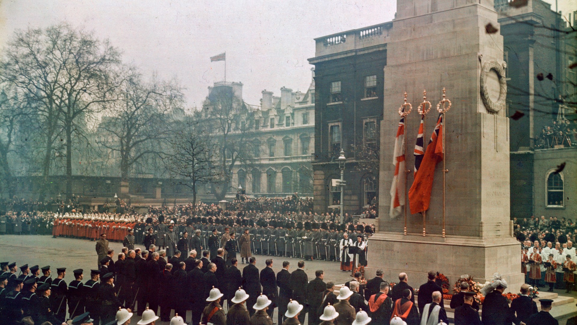 How the Cenotaph became the focal point of national mourning for our war dead as memorial marks 105 years