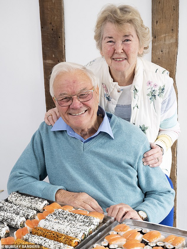 Ichiban owner Bob Baker and his wife Trish