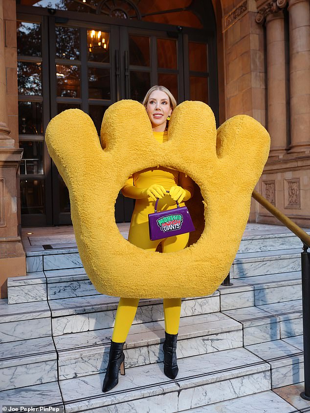 Katherine Ryan had brand deals with Wowcher, TK Max, Ariel and Walkers, for which she dressed up as a monster munch on her social media - true dedication