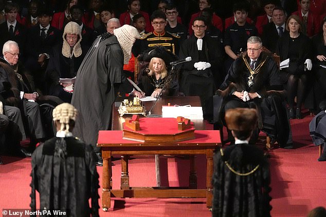 The 62-year-old, born in London's East End, was elected as the 697th Lord Mayor of London, succeeding Alderman Alastair King