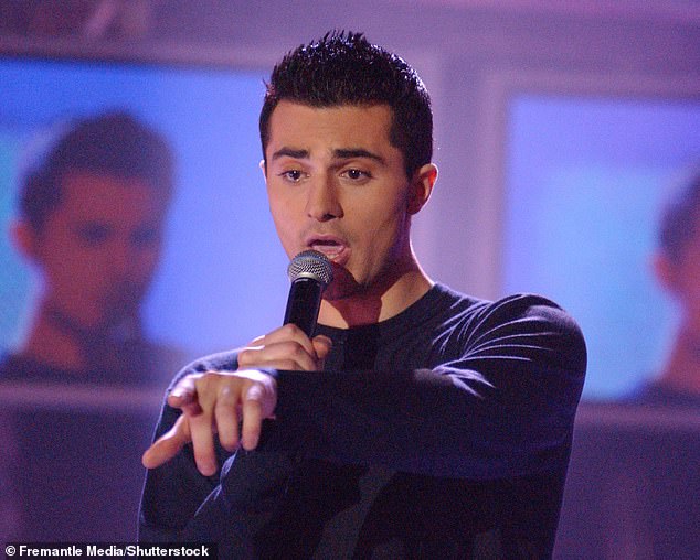 Ultimately, Darius had the last laugh and the following year appeared on the first Pop Idol (pictured) before releasing number one single Colourblind in July 2002