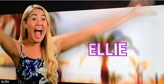 Ellie rose to fame on the ITV2 reality show Ibiza Weekender in 2016 (pictured)