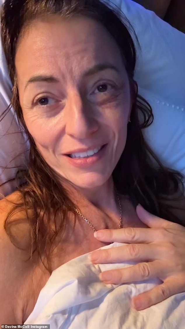 The news comes a year after Davina diagnosed with a colloid cyst, a rare type of benign brain tumour that she underwent major surgery to remove