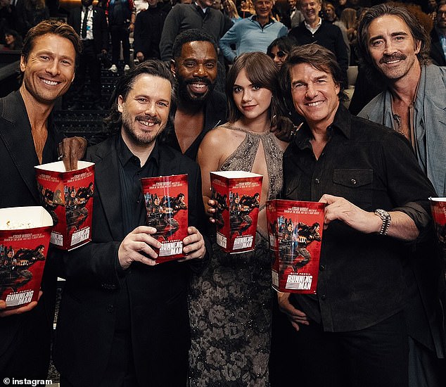 The Scientology event took place days before the Oscar nominee was seen standing next to Emilia Jones at the London premiere of The Running Man