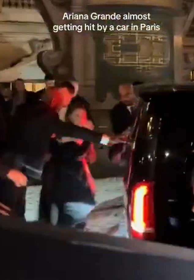 Footage of the terrifying moment was shared to X, where it went viral