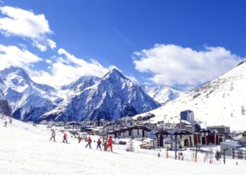 The 'Ibiza' hotel with some of the best snow in Europe