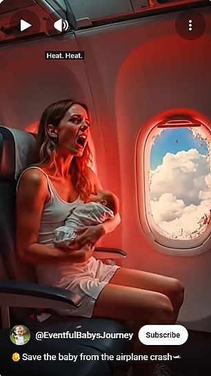 The AI videos can include human characters as well