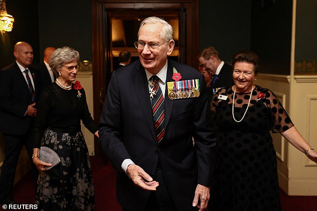 The Duke and Duchess of Gloucester wear poppies for the Royal British Legion Festival of Remembrance
