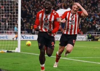 Sunderland 2 Arsenal 2: Brian Brobbey’s acrobatic equaliser leaves Gunners seething as winning run comes to an end