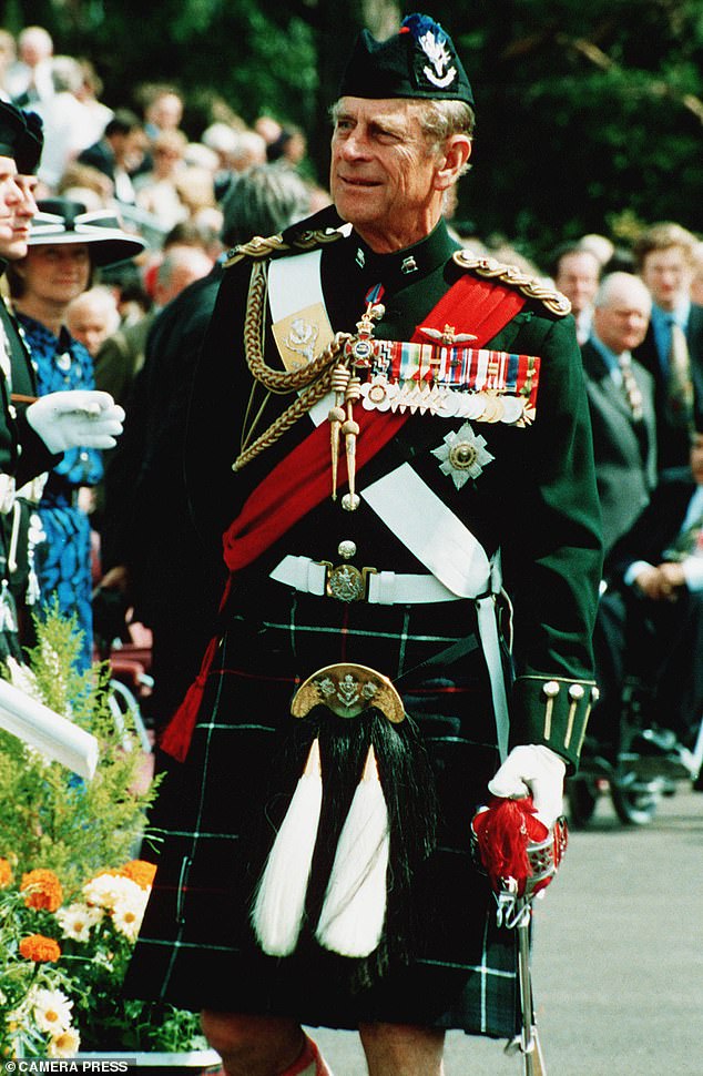The late HRH Prince Philip was the regiment's Colonel-in-Chief