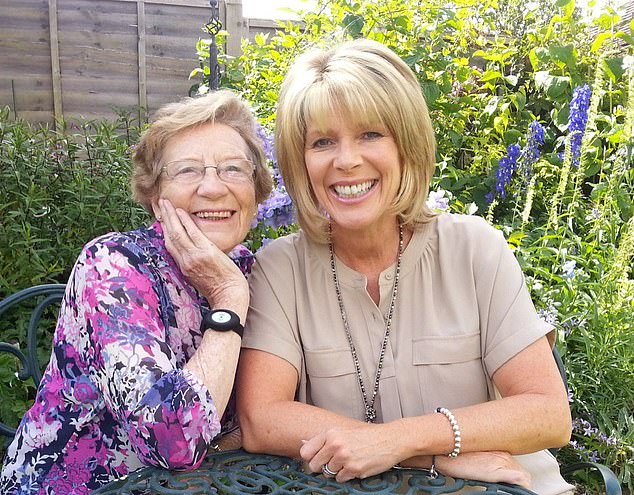 Speaking in an interview on Saturday, Ruth shared her fears after suffering 'complete and utter blanks' which leave her scared (pictured with her mum in 2016)