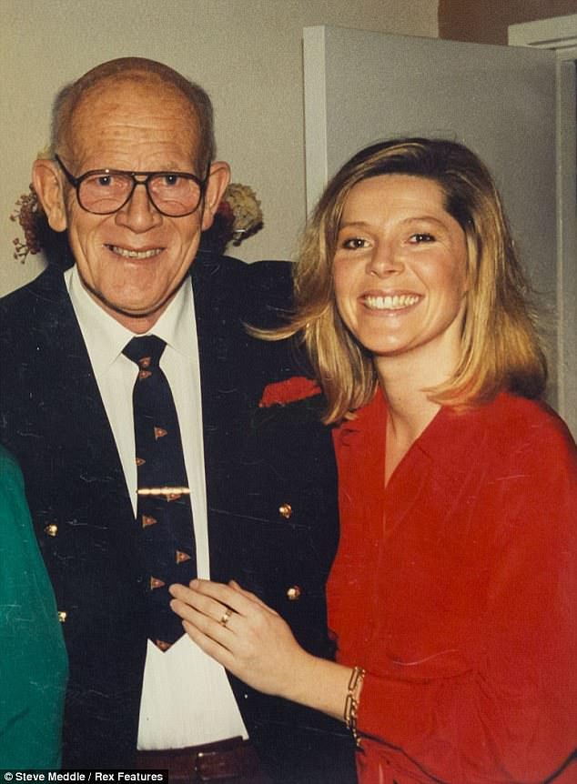 The Loose Women host, 65, lost her father Dennis (pictured) in 2012 from complications from dementia, with her mother, Joan, 94, also being diagnosed with the disease