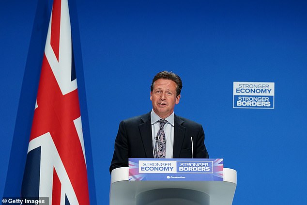 Tory chairman Nigel Huddleston (pictured) said: ¿The tsunami of allegations about BBC bias on multiple fronts shows that this is not just the traditional political disagreement. It¿s not about Left versus Right but much wider'