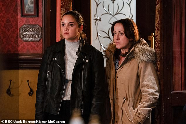 The superfan also gave his opinion on Jacqueline Jossa (left) and Natalie Cassidy (right)