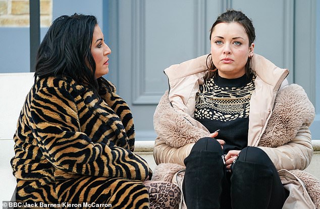 The superfan shared his thoughts on Kat Slater star Jessie Wallace (left) and Whitney Dean actress Shona McGarty (right)