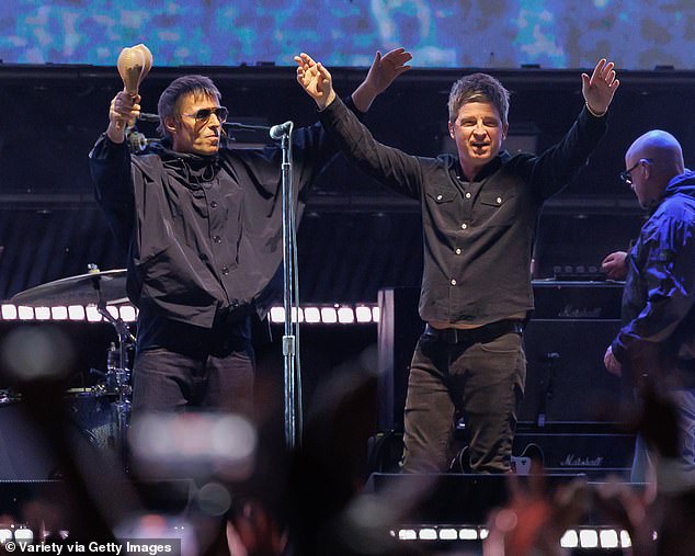 Reports suggested that, despite the tensions with Liam (pictured left), the huge financial pull of an Oasis tour was just too great for Noel (right) to resist