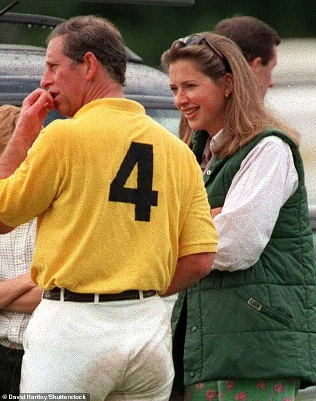 King Charles with Tiggy Legge Bourke in 1997. Webb claims that Bashir convinced Diana that Tiggy was Charles¿s mistress and that he intended to marry her once he¿d got Diana out of the way