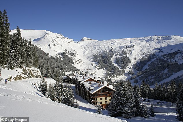 The Lammys travelled some 360 miles from Italy to the French ski resort of Flaine
