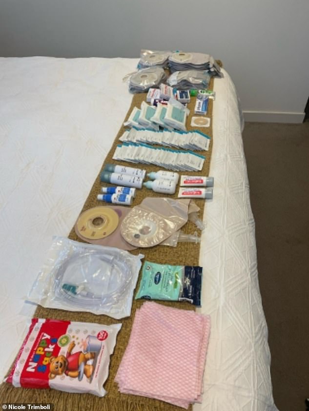 Last year, Nicole travelled to remote Indonesia. These are the supplies she took for her two-week trip