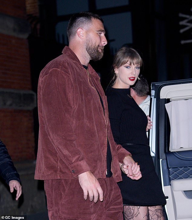 On Thursday, the A-list couple were photographed arriving at the private, members-only club Zero Bond, which Swift has frequented for years