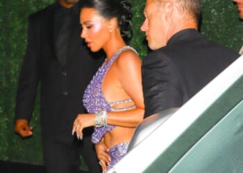 Kim Kardashian looks incredible in sparkly dress with sisters as she celebrates mom Kris Jenner's 70th birthday