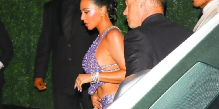 Kim Kardashian looks incredible in sparkly dress with sisters as she celebrates mom Kris Jenner's 70th birthday