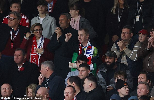 Fans gave him a standing ovation as they welcomed him back to the City Ground