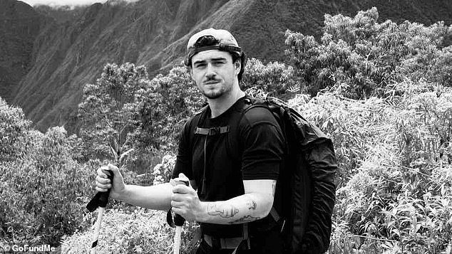 The 24-year-old, who describes himself as a barber and photographer on social media, had been travelling around South America with his girlfriend Naomi when the tragedy struck