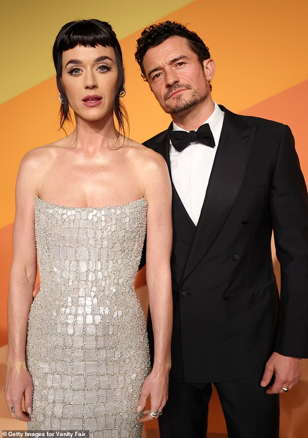 The singer released the video for her new hit, Bandaids, on Thursday. The song has references to her relationship with Orlando and hints at the reason for their split; the pair seen in March