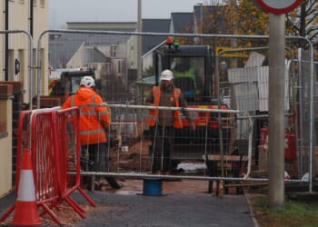 We live in half-built ghost town & are desperate to move… we're cut off and there’s almost never hot water