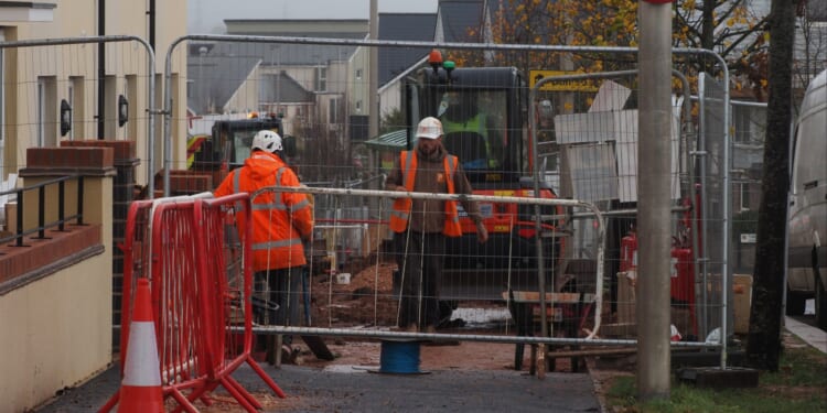 We live in half-built ghost town & are desperate to move… we're cut off and there’s almost never hot water