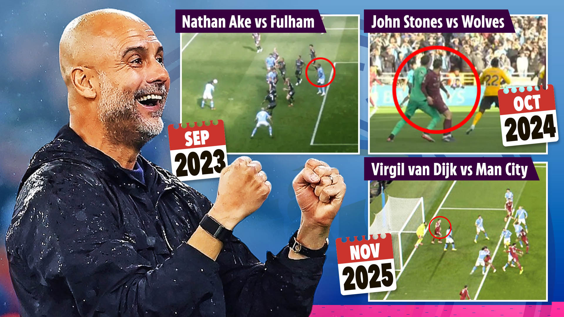 How Man City have been on right side of same VAR controversy THREE seasons running