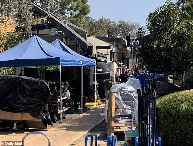 Little is known about the plot or her role but the one-time actress is reportedly set to play herself in the movie