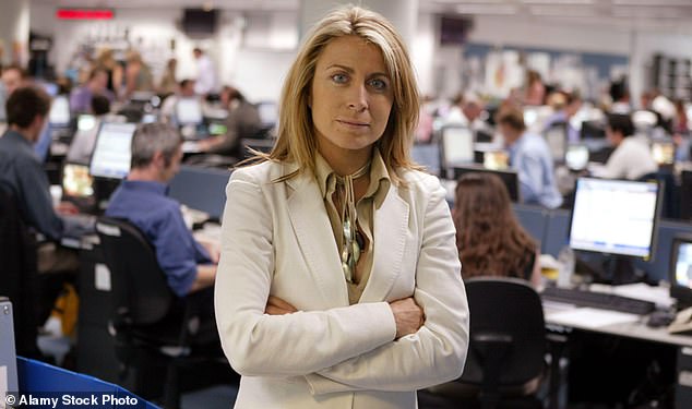 Deborah Turness (pictured), chief executive of BBC News, also resigned, saying the ‘buck stops with me’