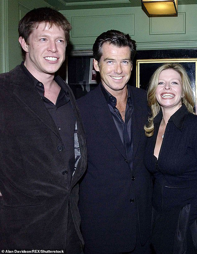 Christopher's sister Charlotte (right) tragically died from ovarian cancer - the same illness that took the life of her mother - in 2013 at the age of just 41 (pictured in 2003)