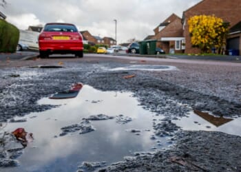 Furious residents told to wait 103 YEARS for their pothole riddled road to be resurfaced