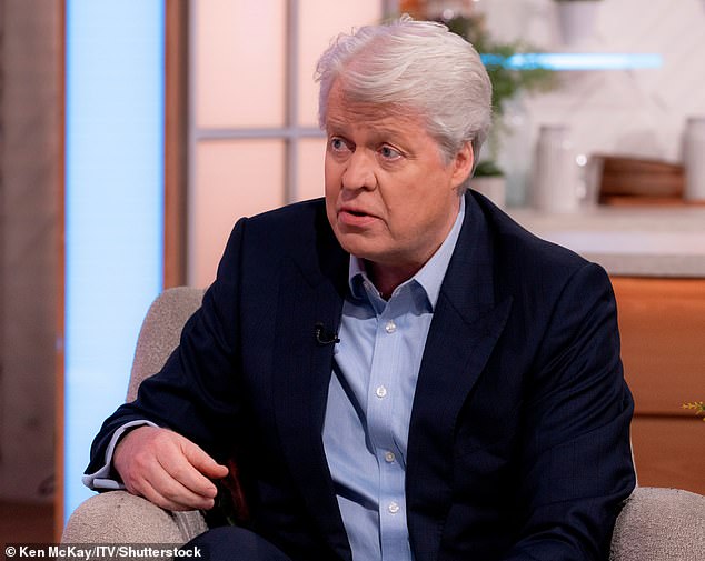 Diana's brother Ear Spencer, pictured last year, took his story to the Daily Mail. 'EARL SPENCER: BBC'S VILE SLURS TO ENTRAP DIANA' was the front-page headline