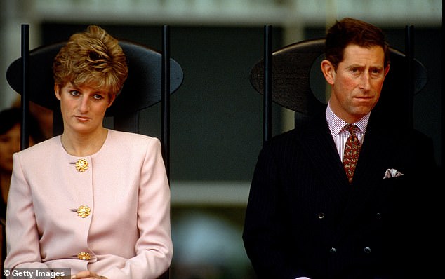 Diana and the then-Prince Charles pictured in 1991 in Toronto, Canada