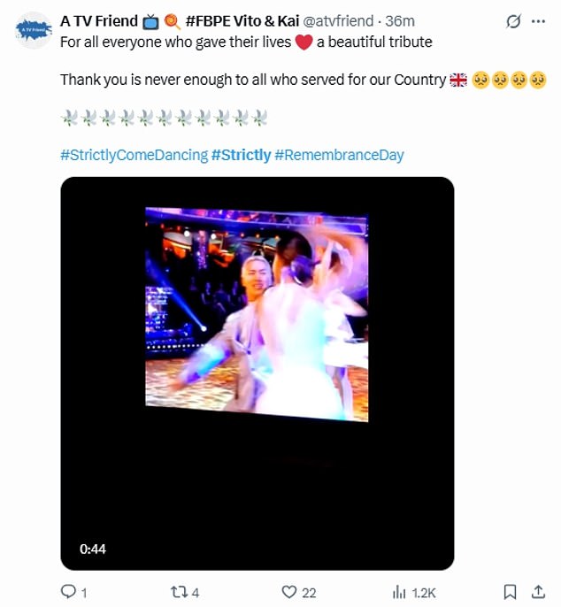 However, several then noted Amy's presence in the routine, given she'd shared over the weekend she'd had a second mastectomy